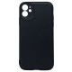 Capa Silicone Gel Apple Iphone 11 Preto Com Protetor De Câmera Capa Silicone Gel Apple Iphone 11 Preto Com Protetor De Câmera