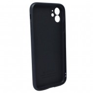 Apple iPhone 11 Black With Camera Protector Silicone Gel Case