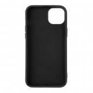 Capa Silicone Gel Apple Iphone 14 Plus Preto Robusta