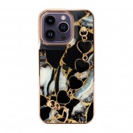 Capa Silicone Gel Apple Iphone 14 Plus Preto Corrente Design 1