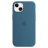 Apple Iphone 13 Blue Premium Silicone Gel Case
