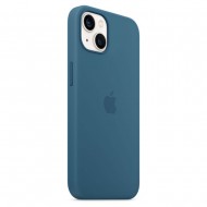Apple Iphone 13 Blue Premium Silicone Gel Case