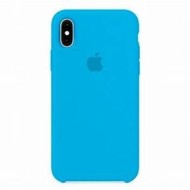 Capa Silicone Gel Apple Iphone Xs Max Azul Premium
