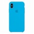 Capa Silicone Gel Apple Iphone Xs Max Azul Premium