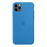 Capa Silicone Gel Apple Iphone 11 Pro Max Azul Premium