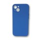 Apple Iphone 13 Blue Ultra Thin Silicone Gel Case Apple Iphone 13 Blue Ultra Thin Silicone Gel Case