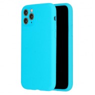 Apple Iphone 13 Pro Max Light Blue Ultra Thin Silicone Gel Case