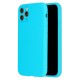 Capa Silicone Gel Apple Iphone 13 Pro Max Azul Claro Ultra Thin