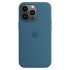 Apple Iphone 12 Pro Max Blue Premium Silicone Gel Case