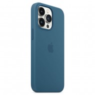Capa Silicone Gel Apple Iphone 12 Pro Max Azul Premium