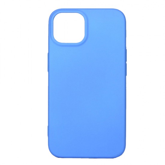 Capa Silicone Gel Apple Iphone 14 Plus Azul Robusta Capa Silicone Gel Apple Iphone 14 Plus Azul Robusta