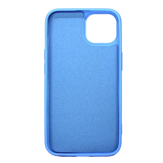 Capa Silicone Gel Apple Iphone 14 Plus Azul Robusta Capa Silicone Gel Apple Iphone 14 Plus Azul Robusta