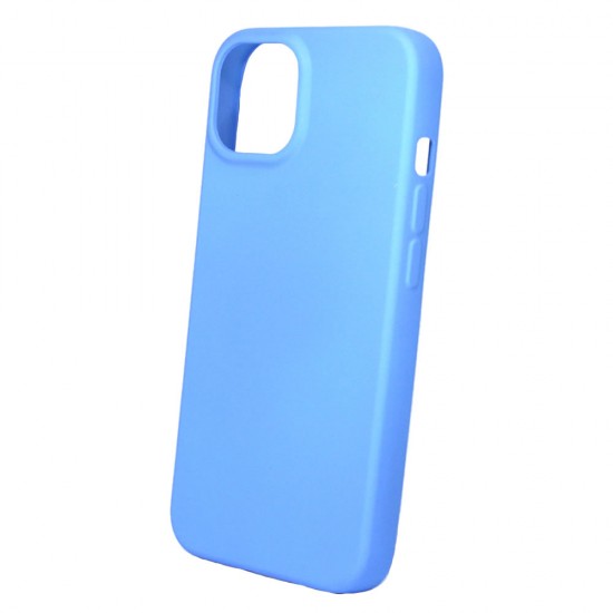 Capa Silicone Gel Apple Iphone 14 Azul Robusta