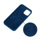 Capa Silicone Apple Iphone 15 Pro Max Azul Escuro