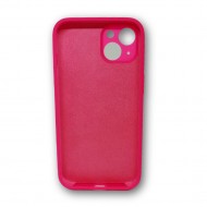 Capa Silicone Gel Apple Iphone 13 Mini Rosa Ultra Thin