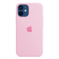 Capa Silicone Gel Apple Iphone 12 Mini Rosa Premium