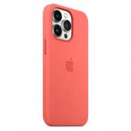 Apple Iphone 13 Pro Pink Premium Silicone Gel Case