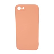 Apple Iphone 7/ 8/ Se 2020 Pink With Camera Protector Silicone Gel Case