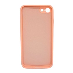 Apple Iphone 7/ 8/ Se 2020 Pink With Camera Protector Silicone Gel Case