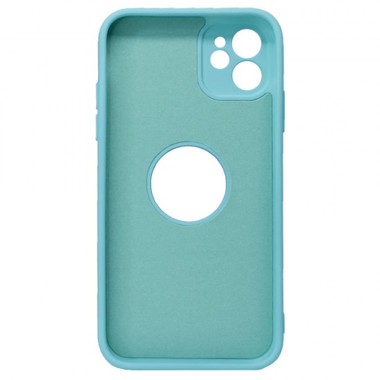 Capa Silicone Gel Apple Iphone 11 Verde Com Protetor De Câmera Robusta Capa Silicone Gel Apple Iphone 11 Verde Com Protetor De Câmera Robusta