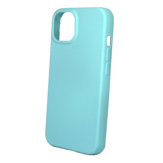 Capa Silicone Gel Apple Iphone 14 Plus Verde Turquesa Robusta