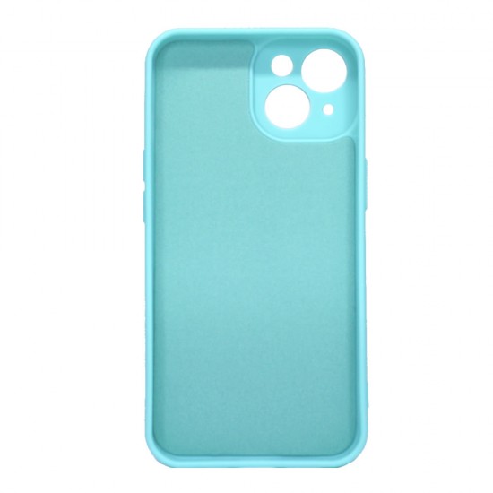 Capa Silicone Gel Apple Iphone 14 Verde Great Com Protetor De Câmera