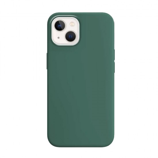 Apple Iphone 15 Dark Green Silicone Case