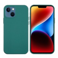 Apple Iphone 15 Dark Green Silicone Case