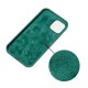 Capa Silicone Apple Iphone 15 Pro Max Verde Escuro