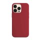 Capa Silicone Apple Iphone 15 Pro Max Vermelho Capa Silicone Apple Iphone 15 Pro Max Vermelho