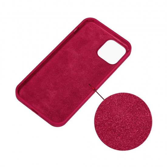 Apple Iphone 15 Pro Max Red Silicone Case