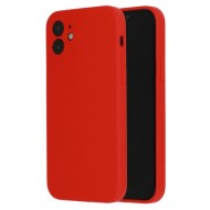 Capa Silicone Gel Apple Iphone 13 Mini Vermelho Ultra Thin
