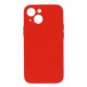 Capa Silicone Gel Apple Iphone 13 Mini Vermelho Ultra Thin