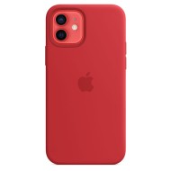Funda De Gel De Silicona Apple Iphone 12/12 Pro Rojo Premium