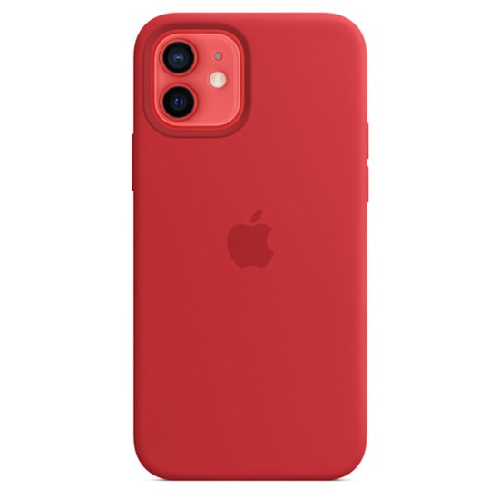 Capa Silicone Gel Apple Iphone 12 / 12 Pro Vermelho Premium