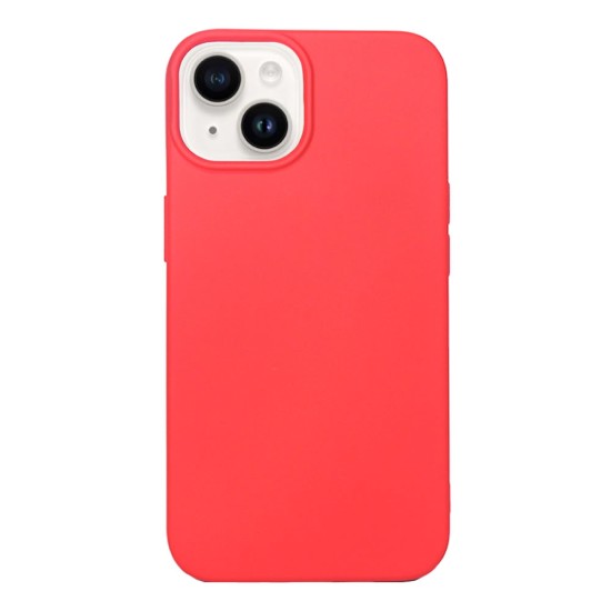 Capa Silicone Gel Apple Iphone 14 Vermelho Robusta