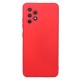 Capa Silicone Gel Samsung Galaxy A32 4g/A325 Vermelho Com Protetor De Câmera Robusta