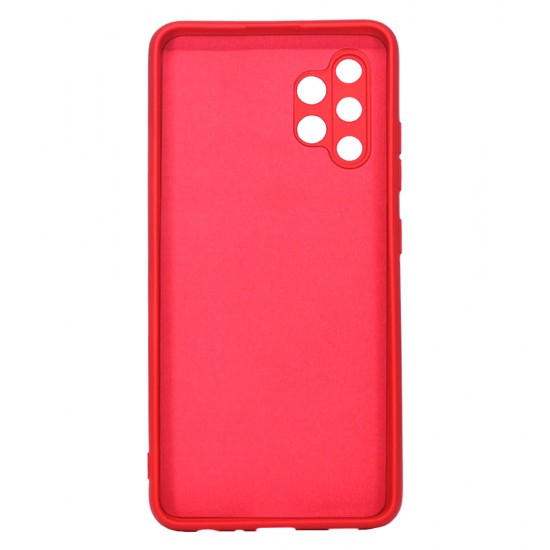 Samsung Galaxy A32 4G/A325 Red Robust Silicone Gel Case With Camera Protector Samsung Galaxy A32 4G/A325 Red Robust Silicone Gel Case With Camera Protector