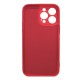 Apple Iphone 14 Pro Max Red With Camera Protector Silicone Gel Case Apple Iphone 14 Pro Max Red With Camera Protector Silicone Gel Case