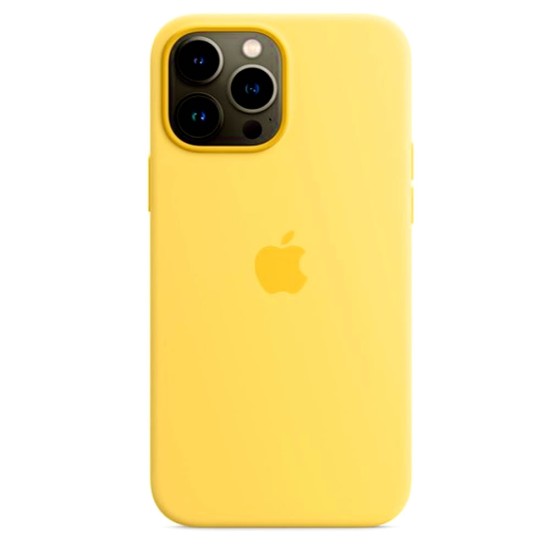 Capa Silicone Gel Apple Iphone 11 Pro Max Amarilla Premium