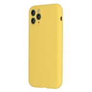 Capa Silicone Gel Apple Iphone 13 Pro Max Amarelo Ultra Thin