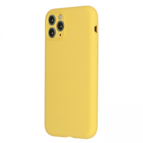 Capa Silicone Gel Apple Iphone 13 Pro Amarelo Ultra Thin