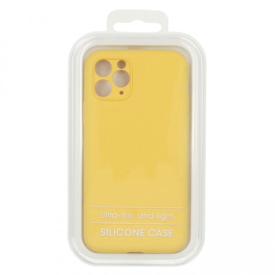 Funda de gel de silicona ultrafina amarillo para Apple Iphone 13 Pro Max Funda de gel de silicona ultrafina amarillo para Apple Iphone 13 Pro Max