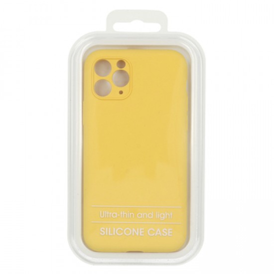 Apple Iphone 13 Pro Max Yellow Ultra Thin Silicone Gel Case