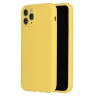 Capa Silicone Gel Apple Iphone 13 Pro Max Amarelo Ultra Thin