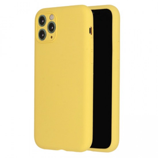 Capa Silicone Gel Apple Iphone 13 Pro Amarelo Ultra Thin