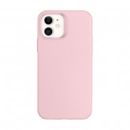 Capa Silicone Gel Apple Iphone 12 Mini Rosa Clara