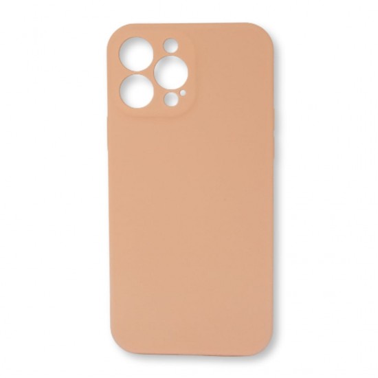 Capa Silicone Gel Apple Iphone 13 Pro Max Rosa Clara Protetor De Camera Capa Silicone Gel Apple Iphone 13 Pro Max Rosa Clara Protetor De Camera