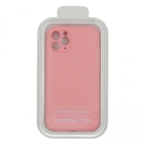 Capa Silicone Gel Apple Iphone 13 Pro Max Rosa Clara Ultra Thin