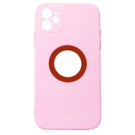 Apple Iphone 11 Light Pink Robust With Camera Protector Silicone Gel Case